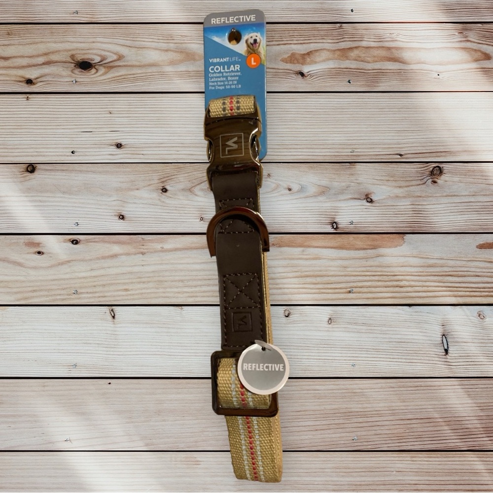 💟 Dog/Puppy Collar by Vibrant Life Size: Large 🦮